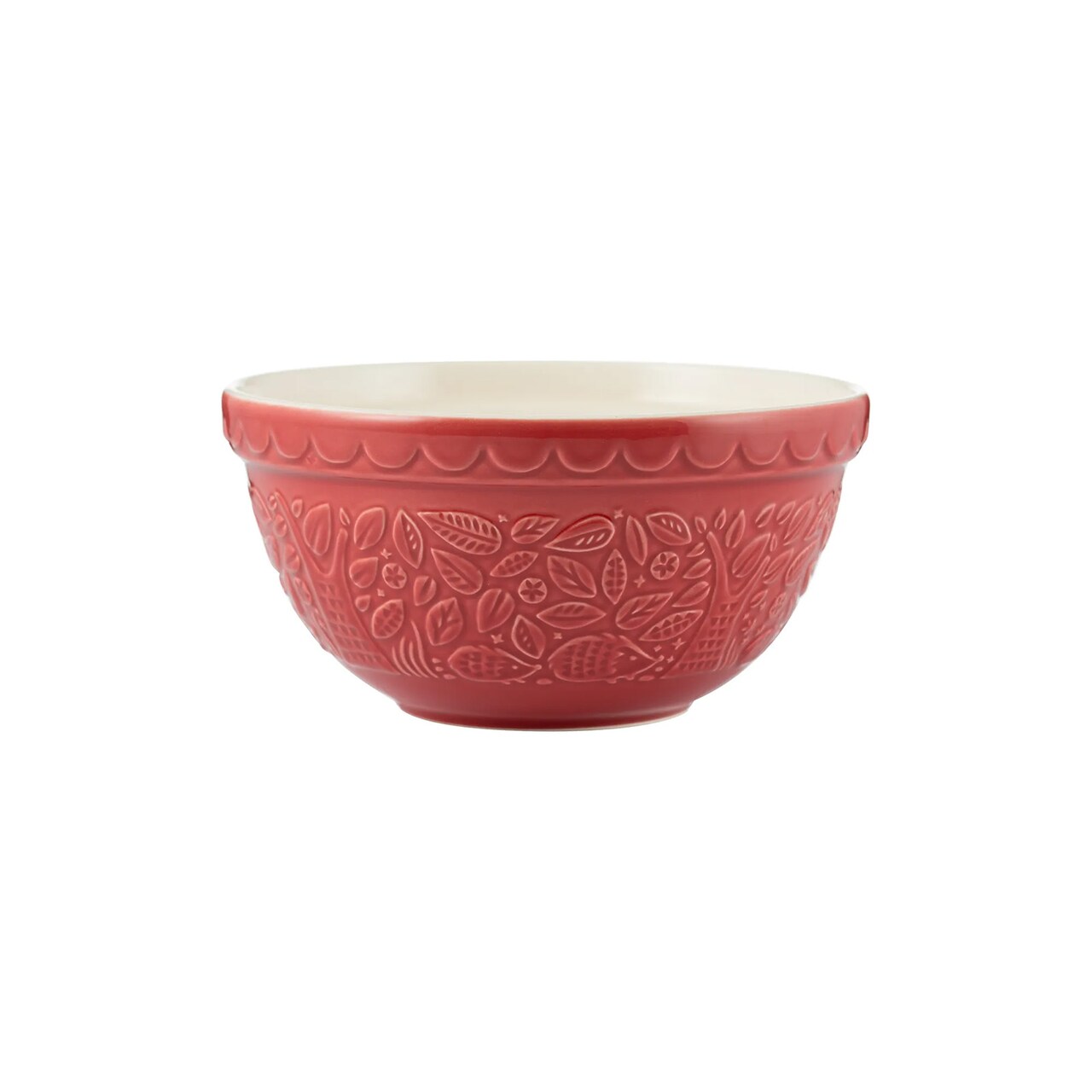 Mason Cash In The Forest Hedgehog Size 30 Mixing Bowl, Red, 1.15 Quart